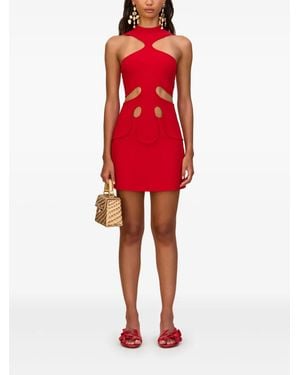 Cult Gaia Abito Corto Lillie - Rosso