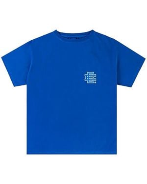Eric Emanuel Logo-Print T-Shirt - Blue