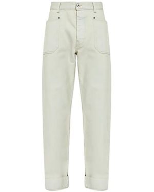 Vivienne Westwood Patch-Pocket Jeans - Natural