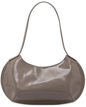 トートバッグ BY FAR Brown Leather Issa Shoulder Bag BY FAR Brown Leather Issa Shoulder Bag | italist