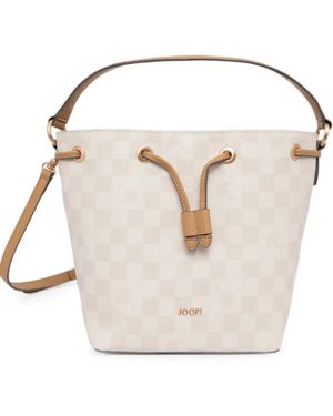 Joop! Cortina Piazza Franziska Bucket Bag - White