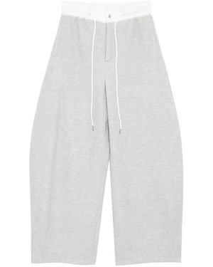 Sacai Drawstring Track Pants - White