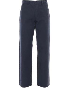 Aspesi Pocket Cotton Trousers - Blue