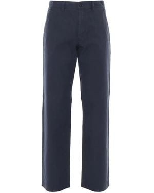 Aspesi Pocket Cotton Pants - Blue