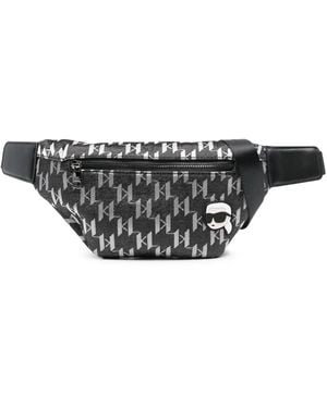 Karl Lagerfeld Marsupio K/Monogram - Grigio