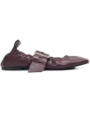 Alohas Bailarinas Sarea De Piel - Morado