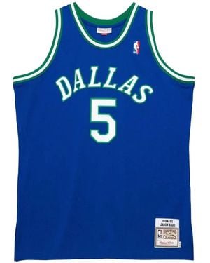 Mitchell & Ness Nba Dallas Mavericks 94 Appliqué-Logo Tank Top - Blue