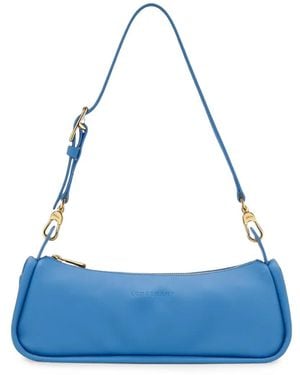 Longchamp Borsa A Spalla Looong M - Blu