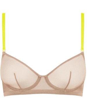 Maison Close Corps À Corps Balconette Bra - Natural