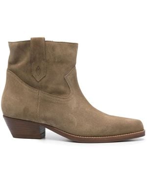 Ba&sh Cray Ankle Boots - Brown