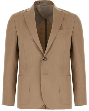 Corneliani シングルジャケット - ブラウン