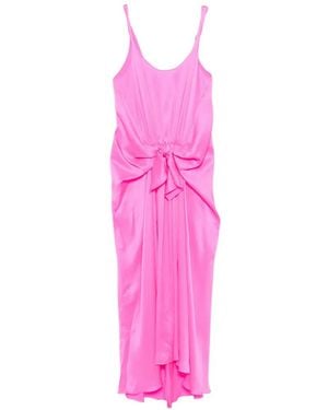 JW Anderson Knot Midi Dress - Pink