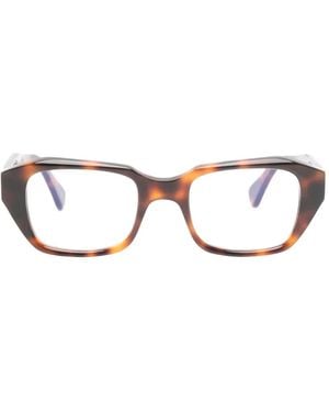 Lgr Egypt Brille Mit Eckigem Gestell - Braun