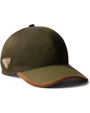 Prada Casquette Re-Nylon - Vert