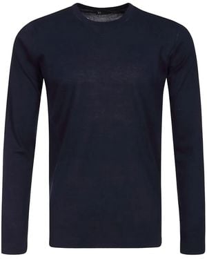 Alpha Industries Long-Sleeve Cotton T-Shirt - Blue