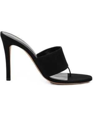 Jude Snug Thong Sandals - Black