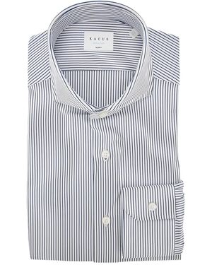 Xacus Camicia A Righe - Blu