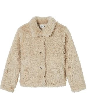 B+ AB Jack Met Kraag En Knopen - Naturel