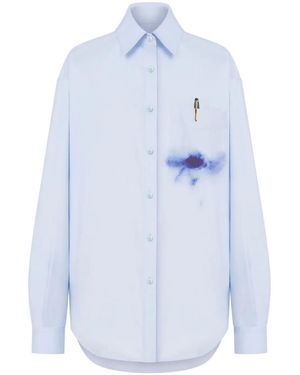 Moschino Button-Up Shirt - Blue