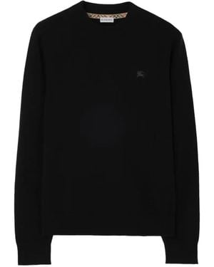 Burberry Pullover Aus Kaschmirgemisch - Schwarz