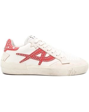 Ash Moonlight Studded Sneakers - Pink