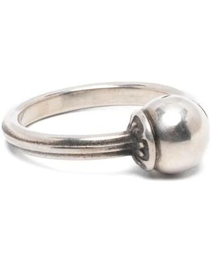 Werkstatt:münchen Symbol Perlenring - Weiß