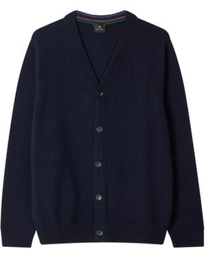 Paul Smith Button-Up Cardigan - Blue