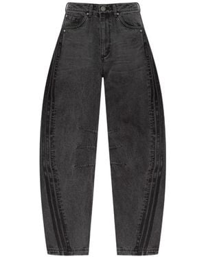 adidas Side-Stripe Jeans - Black