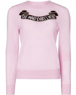 Temperley London She Who Dares Win Jumper - Pink