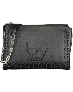 Byblos Stud-Embellished Chain-Strap Handbag - Gray