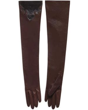 Johanna Ortiz Cardinal Elegance Gloves - Brown
