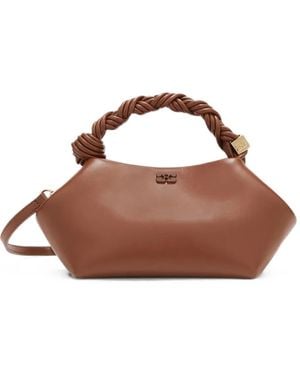 Ganni Small Bou Bag - Brown