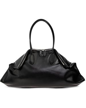 McQueen Manta Tote Bag - Black