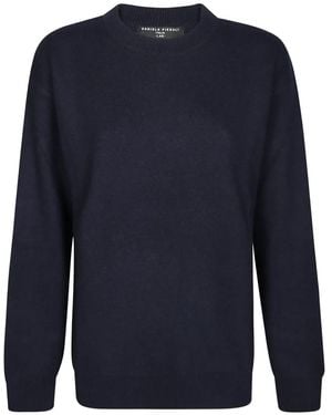 Daniele Fiesoli Maglione Con Inserti - Blu