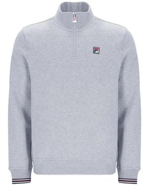 Fila Jersey F-Box Con Media Cremallera - Gris