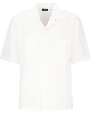 Herno Short-Sleeve Pocket Shirt - White