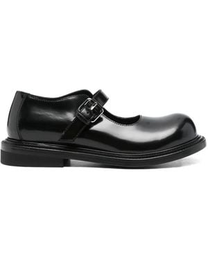 Moschino Mocassins À Boucle - Black