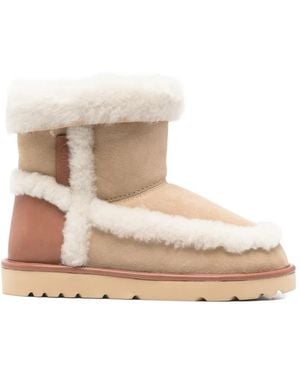 Chloé Dolcie Ankle-Length Boots - Natural