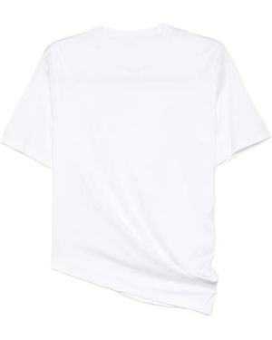 JNBY Asymmetric-Hem T-Shirt - White