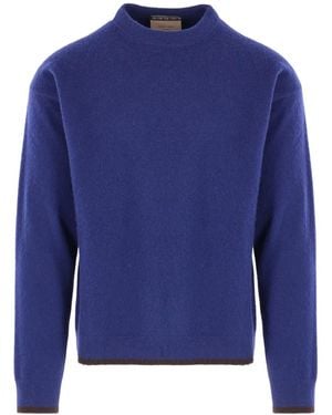 10 Corso Como X Federico Curradi Long-Sleeve Jumper - Blue