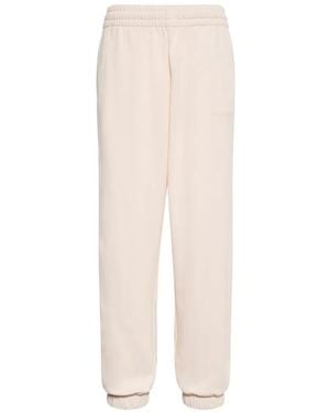 Calvin Klein Logo-Embroidered Track Pants - White