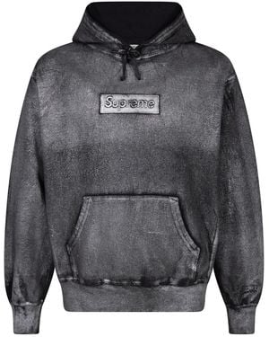 Supreme X Mm6 Maison Margiela ロゴ パーカー - グレー