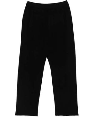 Label Under Construction High-Waisted Trousers - Black