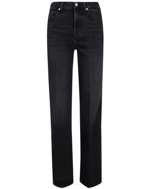 7 For All Mankind Modern Dojo Faded-Effect Jeans - Blue