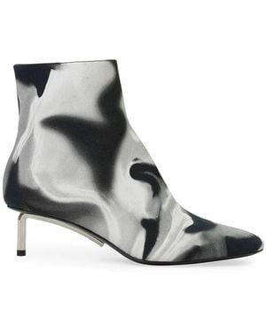 Off-White c/o Virgil Abloh 50Mm Liquid Melt Allen Ankle Boots - Black