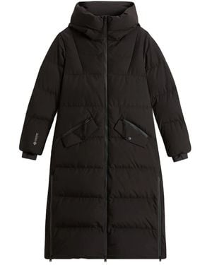 Woolrich Plumífero Con Capucha - Negro