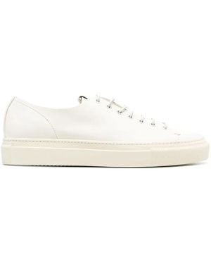 Buttero Low-Top Leather Trainers - White