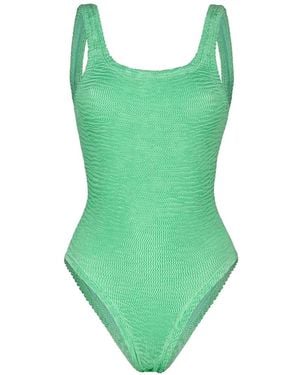 Paramidonna Hailey Textured Swimsuit - Green
