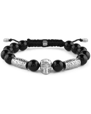 Philipp Plein Stainless-Steel Bracelet - Black