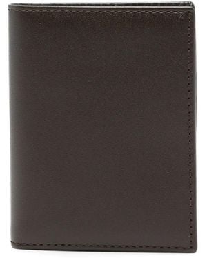 Comme des Garçons Bi-Fold Leather Wallet - Black